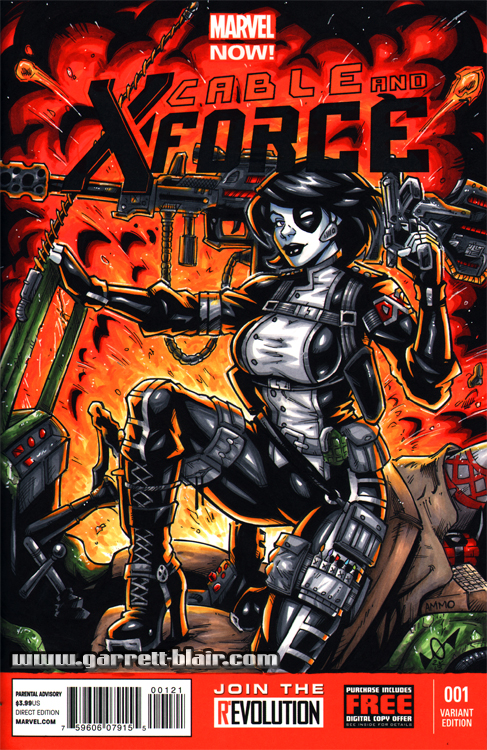 Domino sketch cover by gb2k
