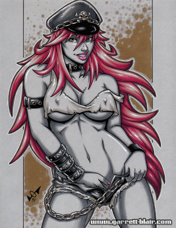 Poison greytone sketch