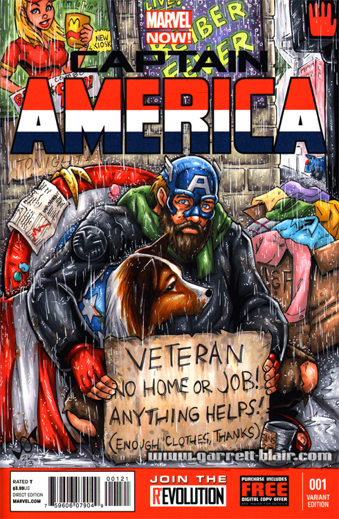 Homeless Cap sketch cover by gb2k