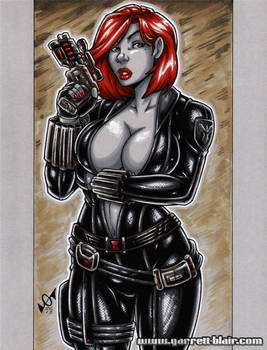 Black Widow greytone