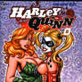 Harley Quinn + Poison Ivy sketch cover