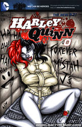 Harley Quinn Committed sketch cover