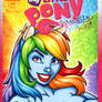 Rainbow Dash tease bust cover