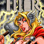 Female Thor bust cover