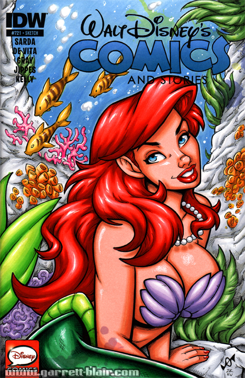 Ariel bust sketch cover