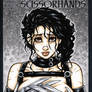 Female Edward Scissorhands bust cover