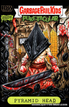 Chibi Pyramid Head sketch cover