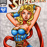 Bombshells Supergirl sketch cover