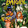 Batgirl vs Poison Ivy tentacle trouble sketch cove