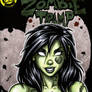 Zombie Tramp bust tease sketch cover