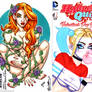 Tag Team Harley Quinn + Poison Ivy sketch cover