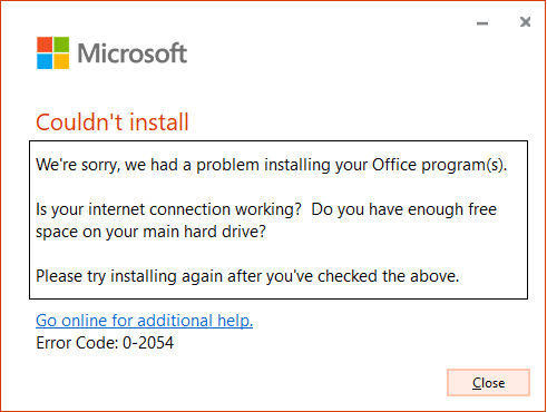 Office Error Code Microsoft Office Error Code 0-2054 by MessiMes on DeviantArt