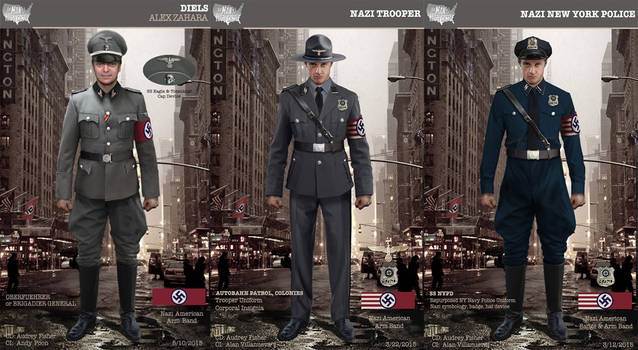 Nazi Police Uniforms.