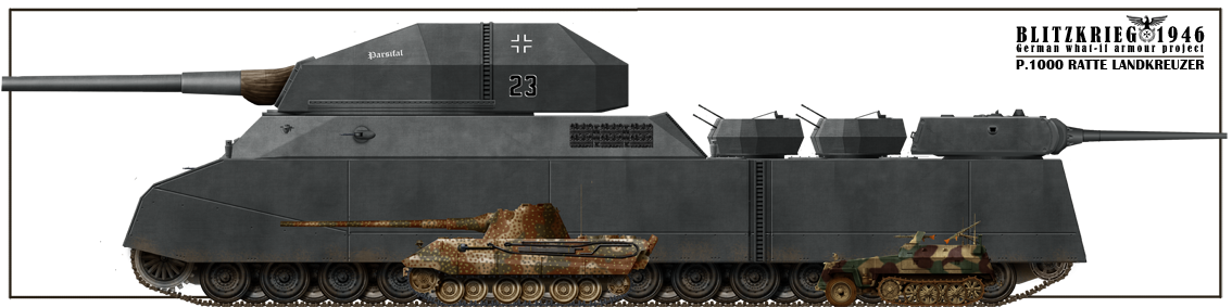 P.1000 Ratte Tank. by LordOguzHan on DeviantArt