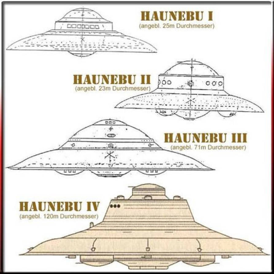 Haunebu Evolution Project UFOs by LordOguzHan on DeviantArt