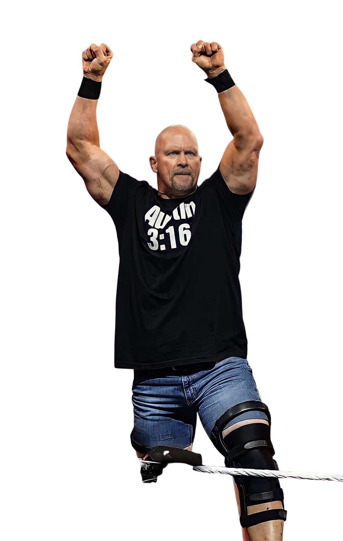 WWE Stone Cold Steve Austin Wrestlemania 38 3 PNG by KingOcho3K on ...