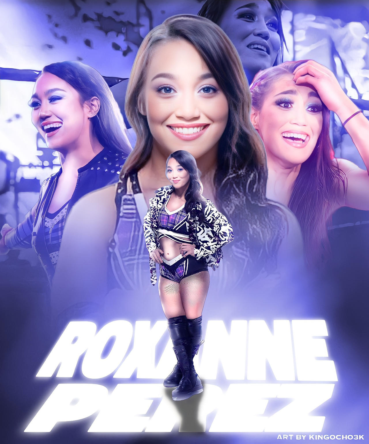 WWE NXT Breakout Star Of The Year Roxanne Perez by KingOcho3K on DeviantArt
