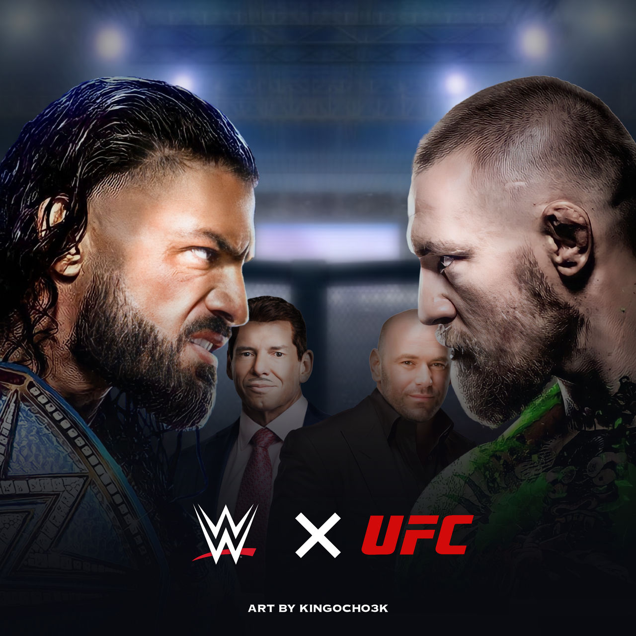WWE X UFC Crossover by KingOcho3K on DeviantArt