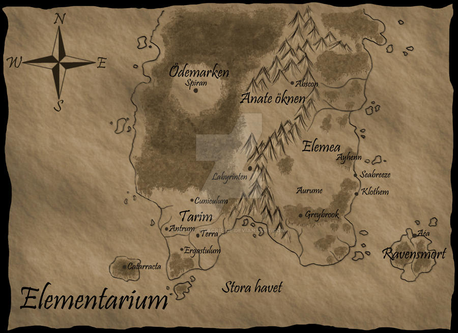 Elementalism Map Elementarium by ReapersSacrifice on DeviantArt