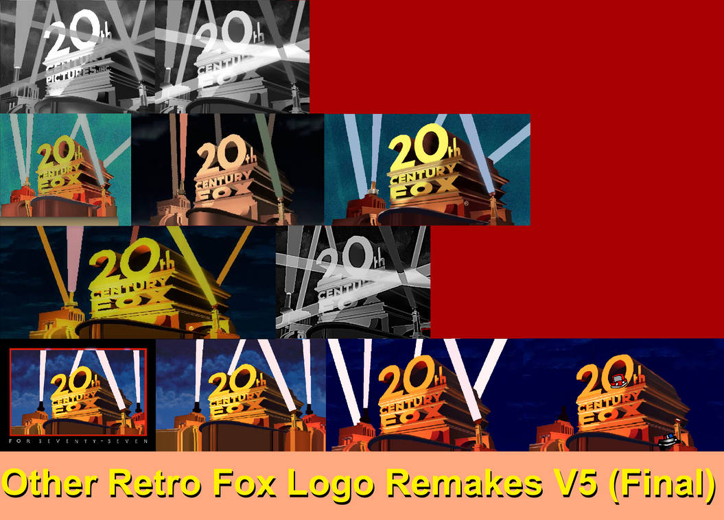 Other Retro Fox Logo Remakes V5 Outdated By Jessenichols2003 On