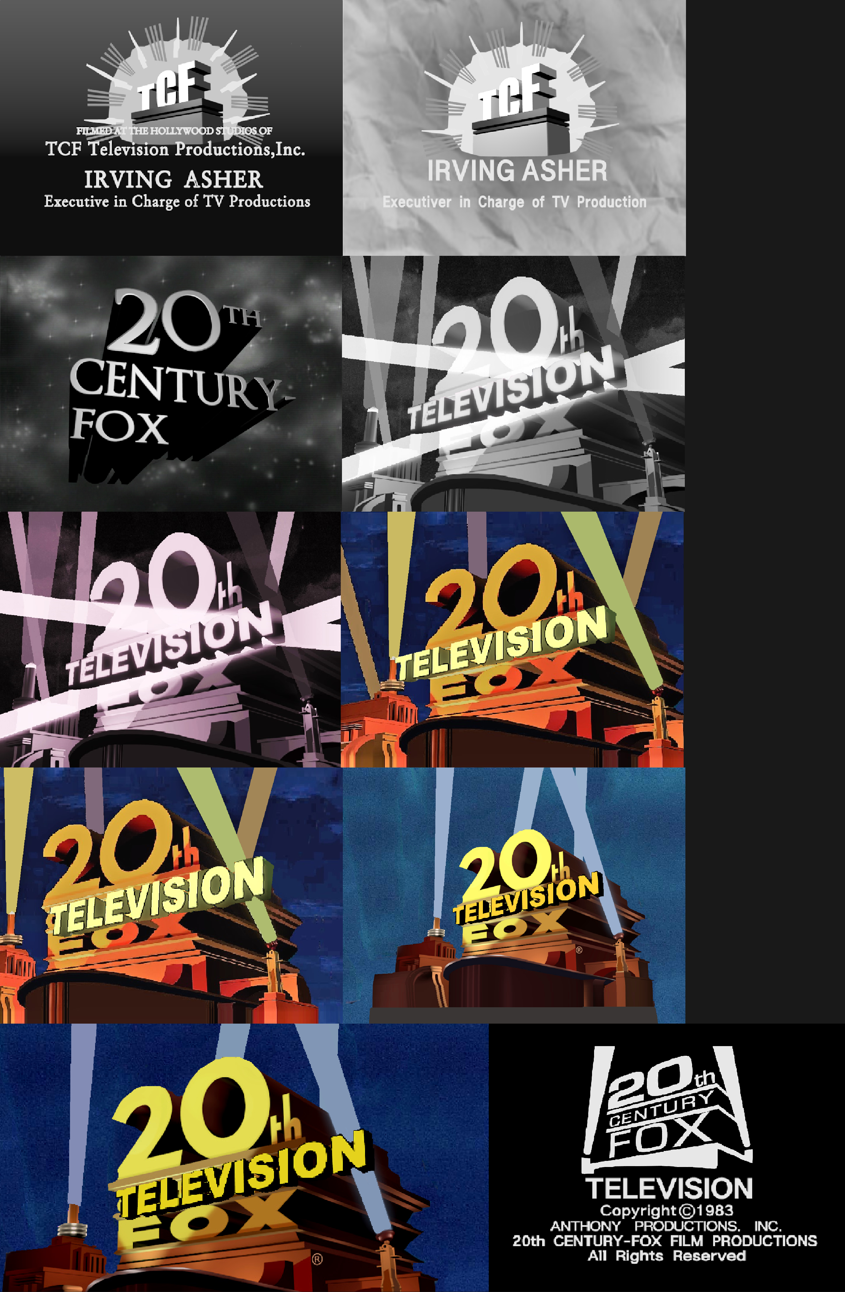 20th Century Fox Television Logo History 