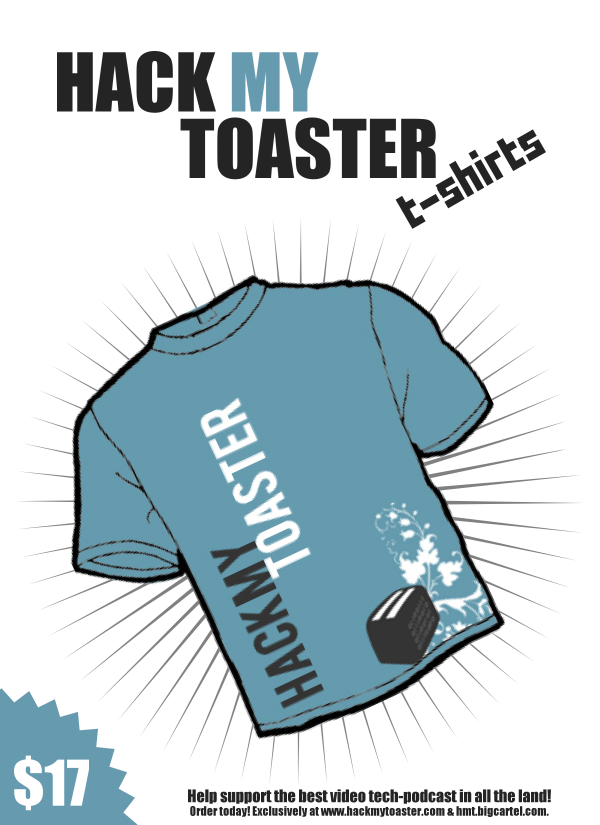 Hack My Toaster T-Shirt Flyer