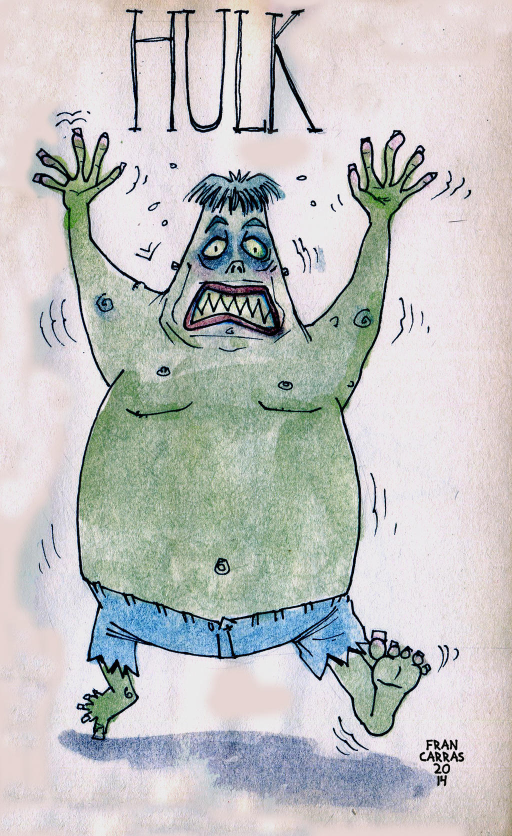 The Incredible Hulk by Tim Burton