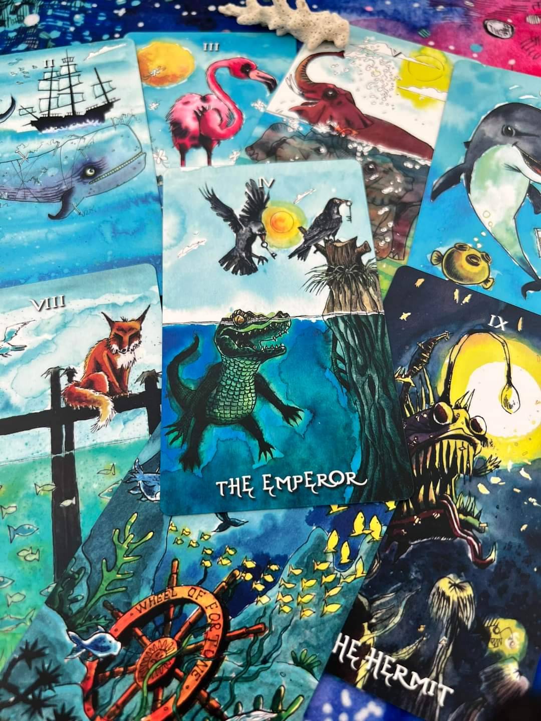 Deep Water tarot by fran carras