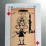 Superheroes poker card. Black Cloud