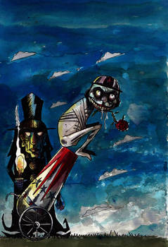 the human cannonball
