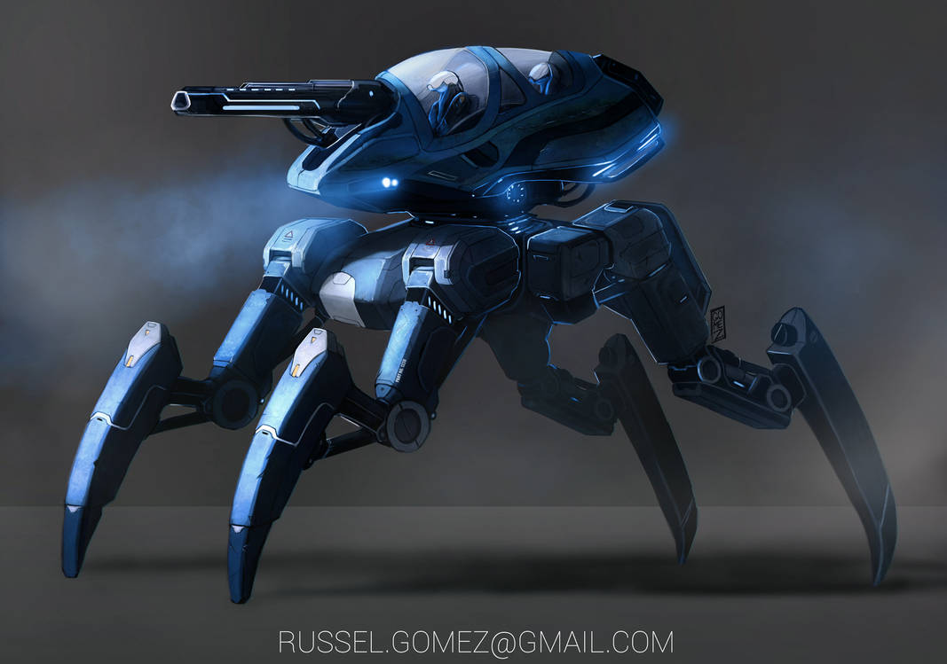 Mech Generic Mech 01 by RusselTGomez on DeviantArt