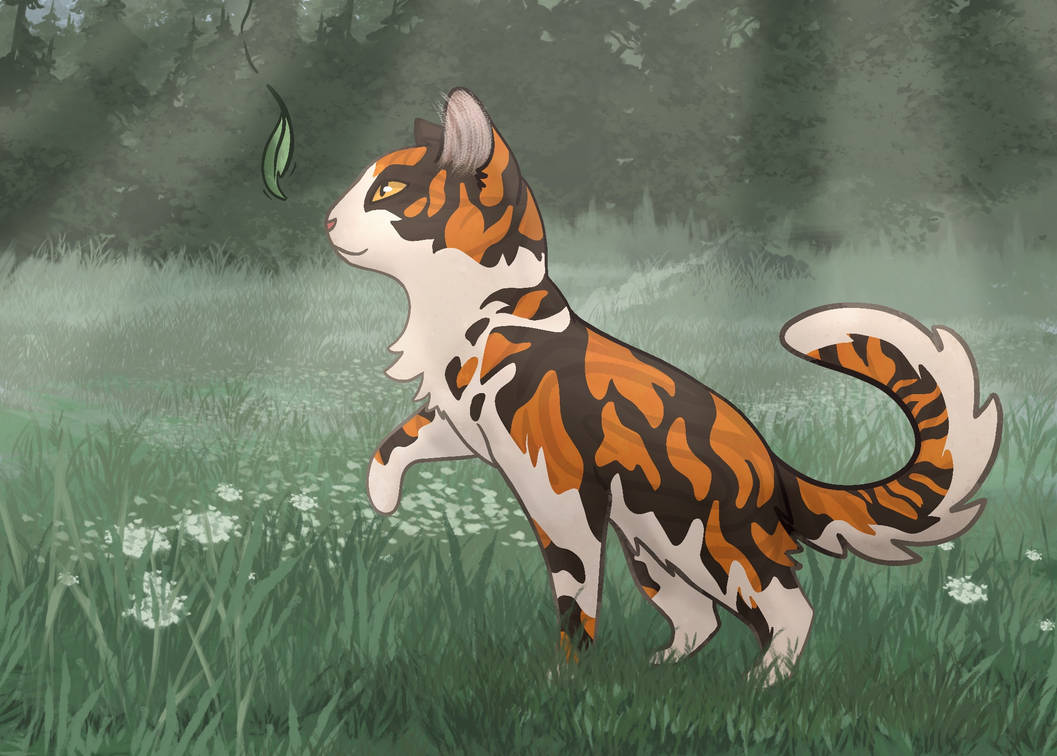 Spottedleaf Falling Warriors: Spottedleaf by WillowlarkDesigns on DeviantArt