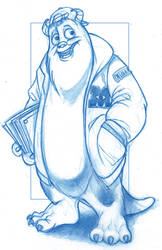 Pixar's Monsters University - Sulley