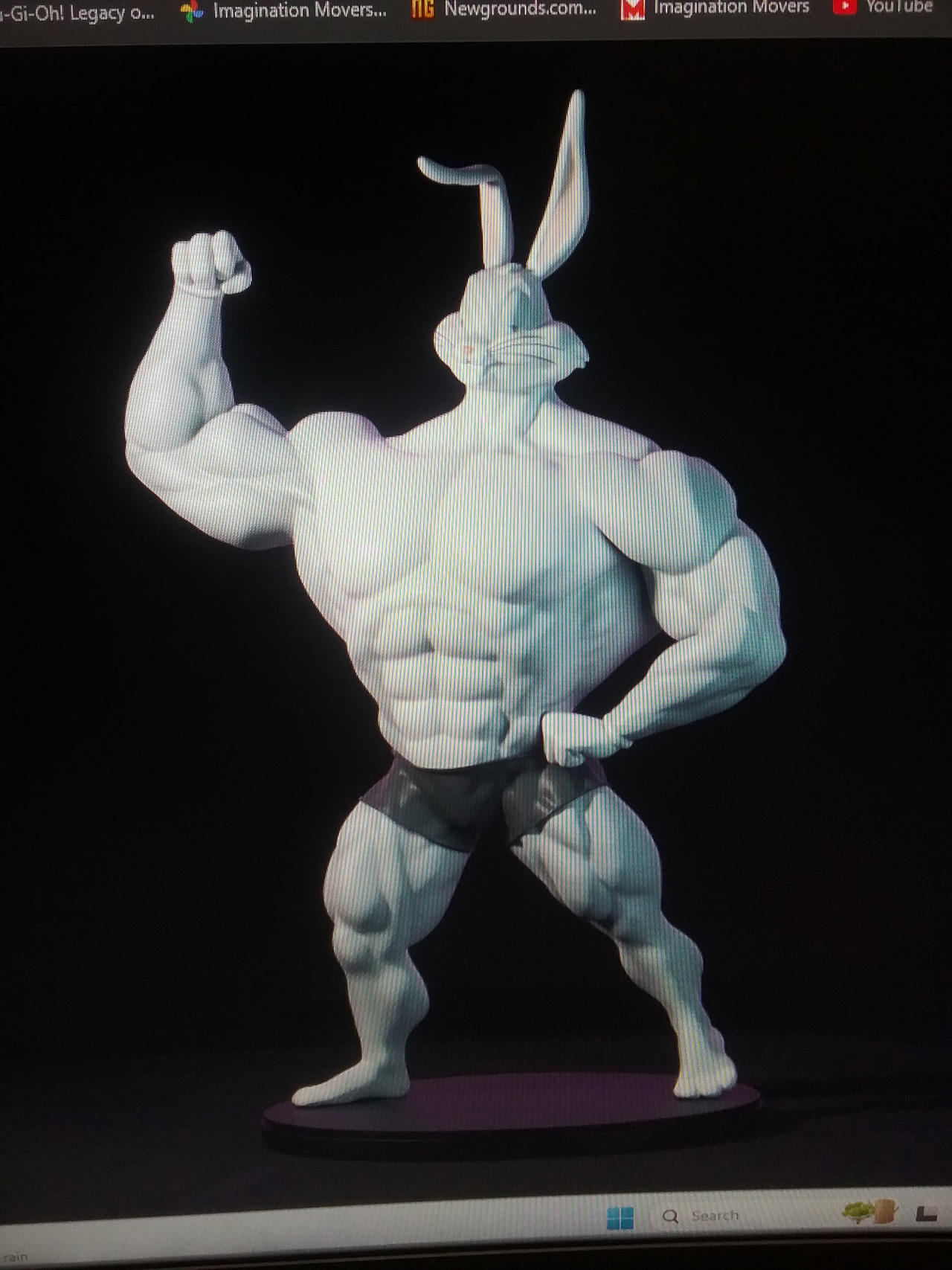 Deviantart Bug Muscle Muscle bugs bunny by zcffvvhg on DeviantArt