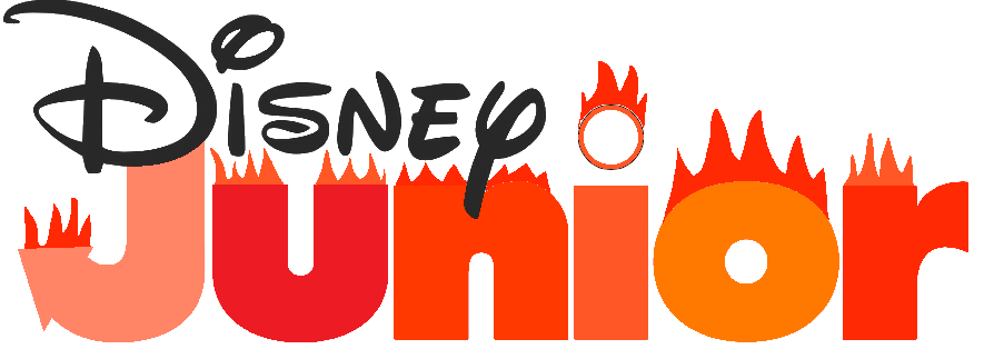 Logo Jr. Fire Disney Junior Bumper Fire by Alexpasley on DeviantArt