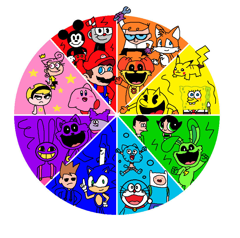 Color Team Wheel Color Wheel Teams by Alexpasley on DeviantArt
