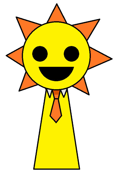 Sprunki Remasterd Mr. Sun by Alexpasley on DeviantArt