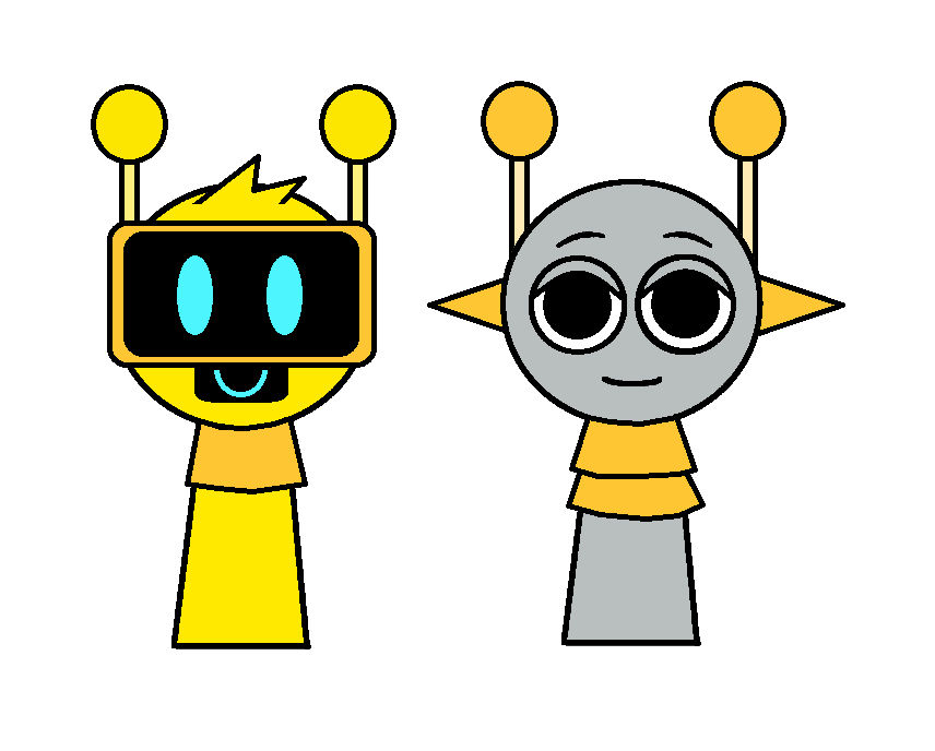 Simon and Funbot Spritchki by Alexpasley on DeviantArt