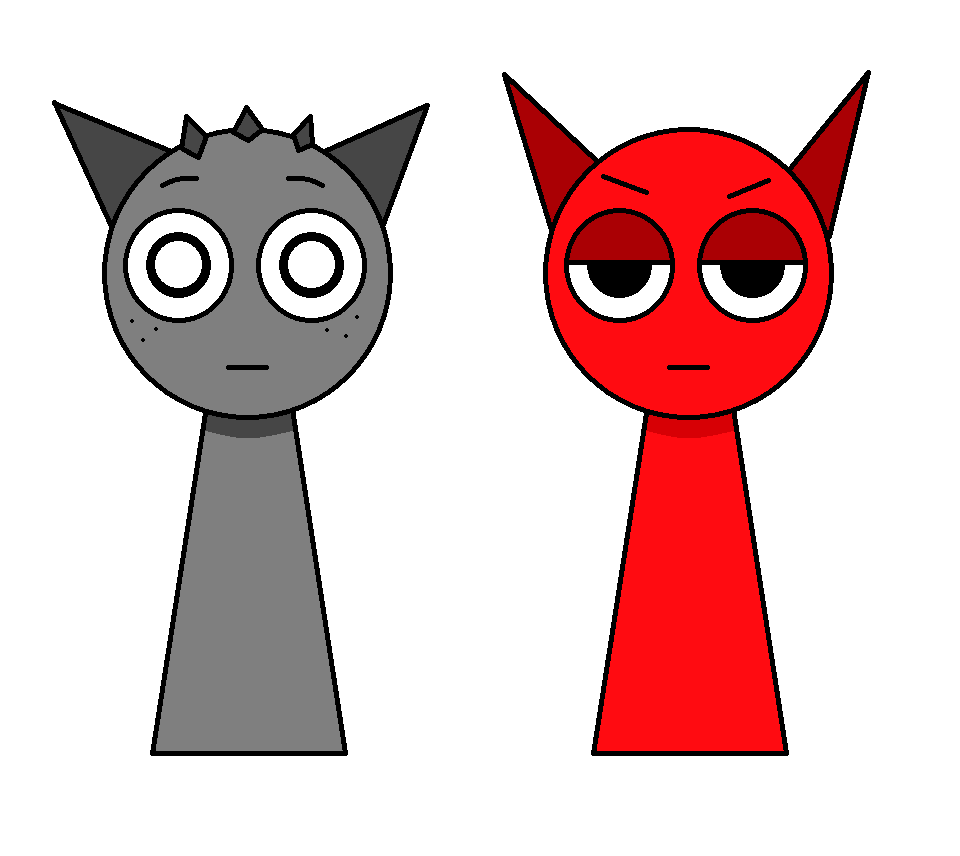 Reversprunki Remasterd Gray and Raddy by Alexpasley on DeviantArt