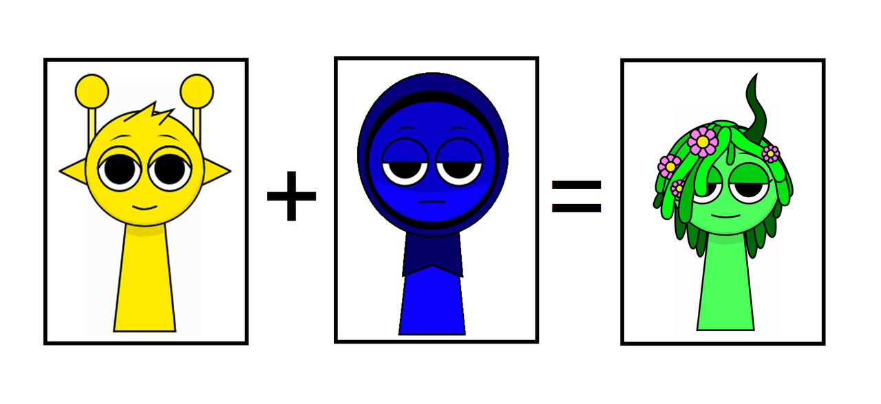 Sprunki Math Simon + Jevin = Vineria by Alexpasley on DeviantArt