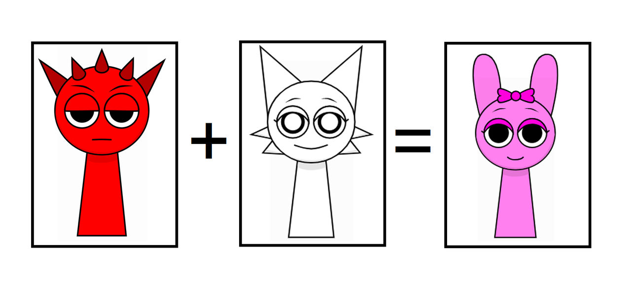 Sprunki Math Raddy + Wenda = Pinki by Alexpasley on DeviantArt