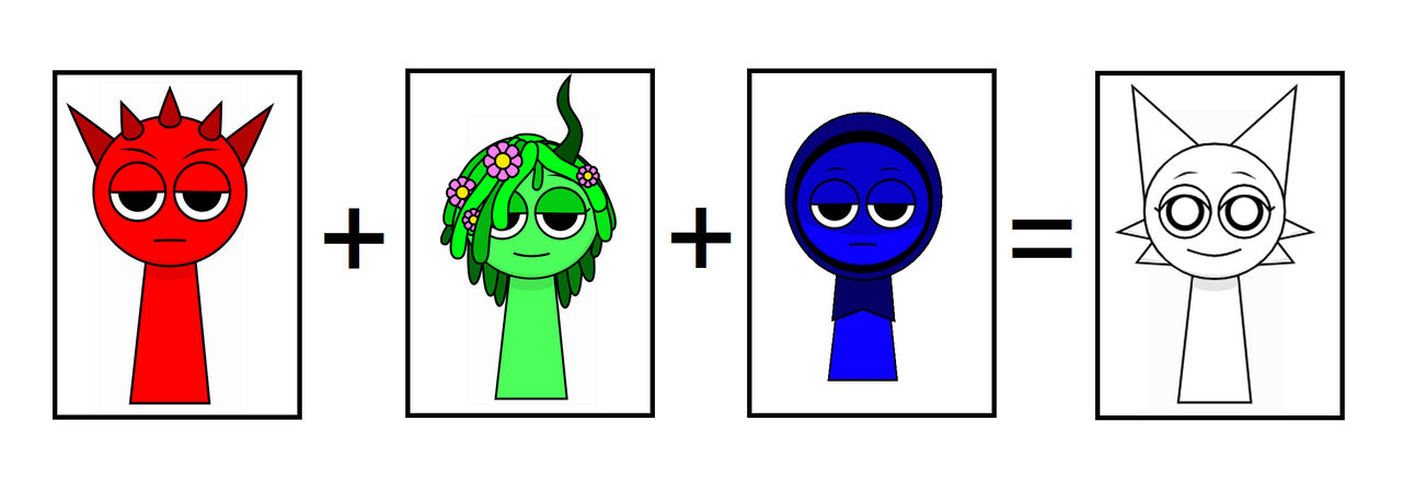 Sprunki Math Raddy + Vineria + Jevin = Wenda by Alexpasley on DeviantArt