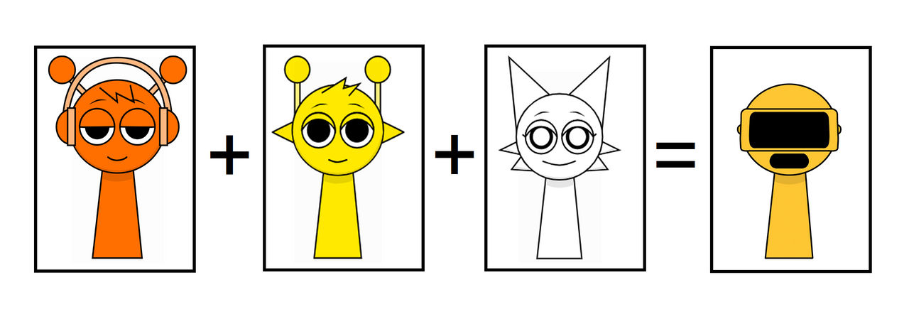 Sprunki Math Oren + Simon + Wenda = Garnold by Alexpasley on DeviantArt