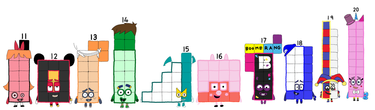 Cartoonblocks My Cartoonblocks 11-20 by Alexpasley on DeviantArt