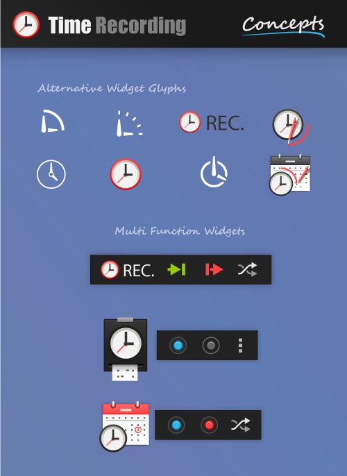 Time Recording - Multi Function Widgets by oldmanmoz on DeviantArt