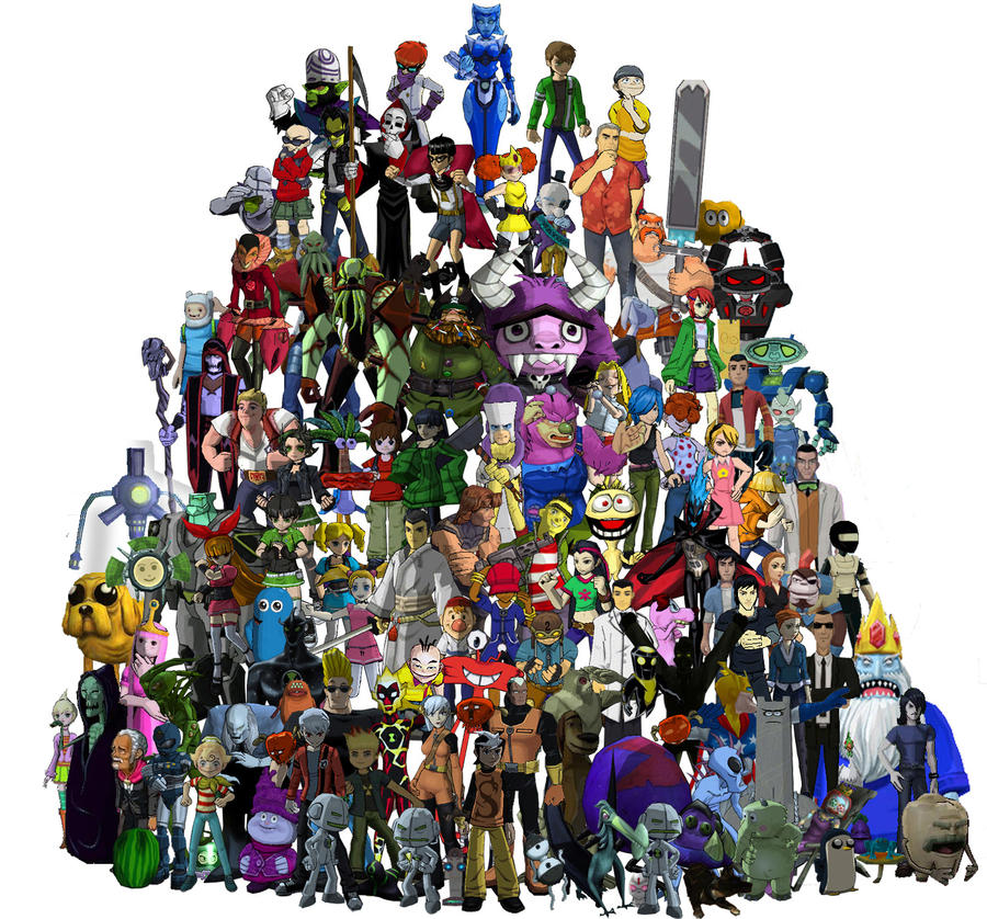 FusionFall Entire Cast by Chillguydraws on DeviantArt