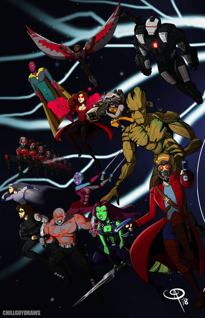 Marvel Cinematic Universe: Phase 2 by Chillguydraws on DeviantArt