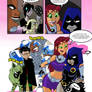 Teen Titans Valentine's Day (Comic Redraw)