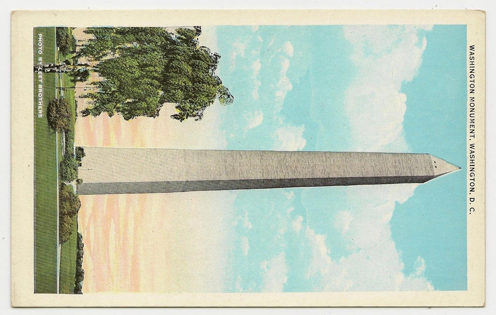 Washington Monument Post Card by MrSchiele on DeviantArt