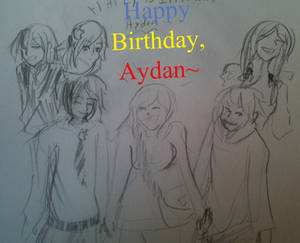 Happy Birthday Aydan